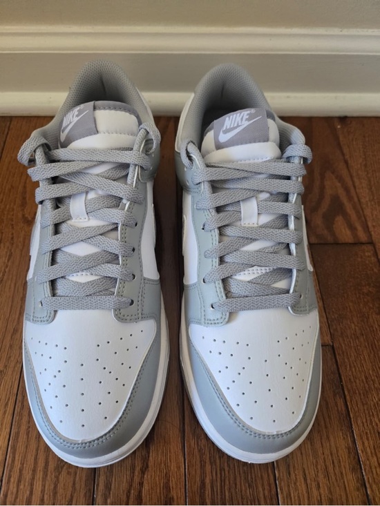 Nike Dunk Low White Light Smoke Grey Men\'s Size US 8 New main image 8